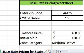 Base Rate Pricing Find base rate pricing region the property is located.