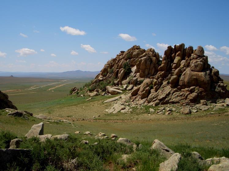 Mongols in the 17th century, are hidden in one of its valleys in the