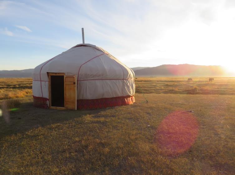 When attending the exciting eagle festivals in western Mongolia, you may be staying
