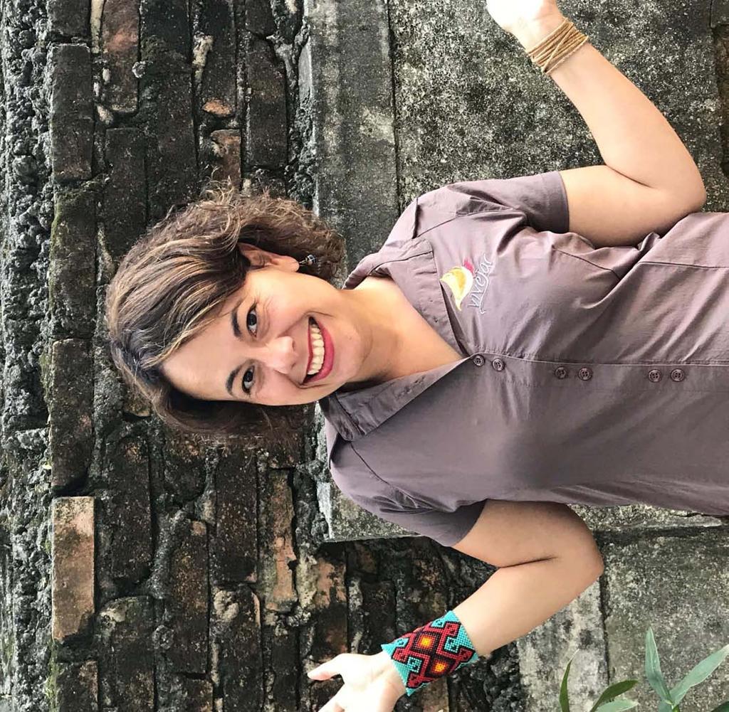 Marianne Costa A Social Entrepreneur who holds a Bachelor in Tourism, a postgraduate in Social Project Management and Social Innovation, co-founder of Raízes Desenvolvimento Sustentável, a social