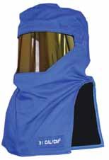 for ASTM F1506 All PRO-HOODs are CE 0120 certified. NOTE: Other sizes and orange color available by special order Optional: Universal Inner Anti-Fog Lens (see page 13 for more information) Cat. No.