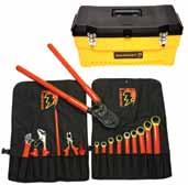 Insulated TOOL KITS 1000V Electrical INSULATED Tool Kit FOR HYBRID Vehicles Are you ready? Do you have the necessary tools to guard against the dangers of electrocution from hybrid-electric vehicles?