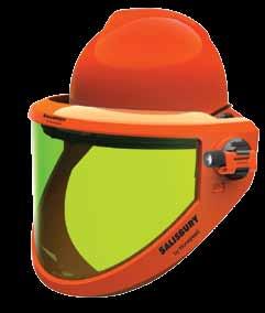 AS1200 universal FIT PROTECTIVE FACESHIELD for FULL or FRONT BRIM - HRC 2 12 cal/cm 2 AS1200FB Universal Fit AS1200FB & AS1200U Salisbury by Honeywell s NEW revolutionary AS1200FB and AS1200U are