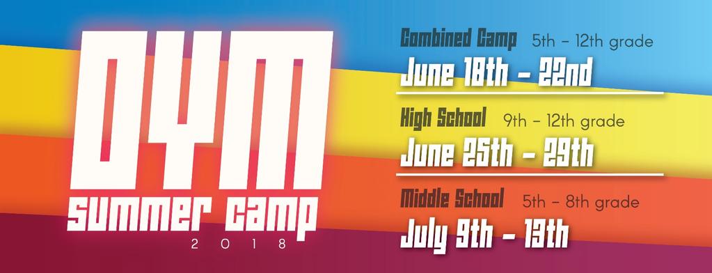WHAT TO EXPECT WHAT TO EXPECT AT OYM SUMMER CAMP Your child can experience what could be one of the greatest weeks in their entire life.