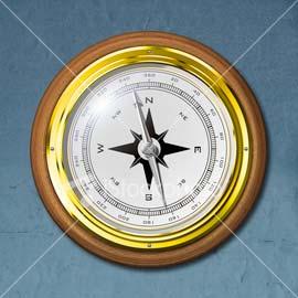 The Compass A magnetized needle, used not just to find North, but to maintain a bearing (direction)