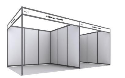SHELL SCHEME STAND DETAILS Exhibitors who have purchased the shell scheme option will receive the following in their package: The following are included in your modular booth package SHELL SCHEME