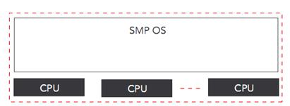 višeprocesorske sisteme: simetrično multiprocesiranje (SMP) i