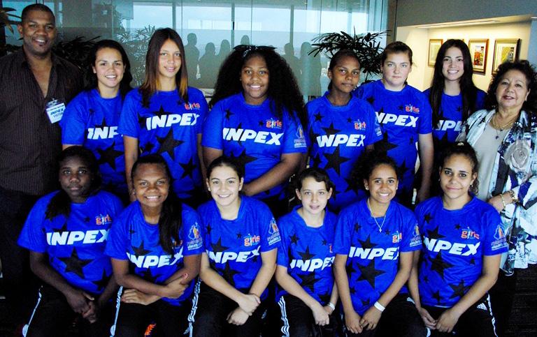 Educational gateways INPEX was pleased to continue its partnership with the Palmerston Girls Academy in 2014.