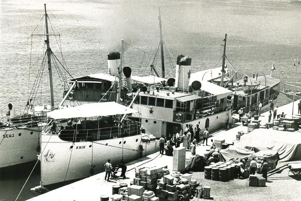 but was not as lucky as Morava sailing for the same company. Being seized by Germans in September 1943, she served as a military transport ship in the Zadar area.