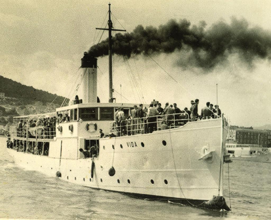 Of all the steamships wiped out in the mid-sixties only two were built in Italy: Podhum and Starigrad.