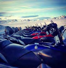 snowmobiling was an excursion in itself! Amazing! An Angel SNOWMOBILES Amazing!
