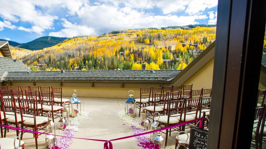 Overview Pool Terrace Bighorn Ballroom Meadows Gore Range Suite Floor Plan INTIMATE for your ceremony or reception GORE RANGE SUITE One of our premier Four Seasons accommodations, the Gore Range