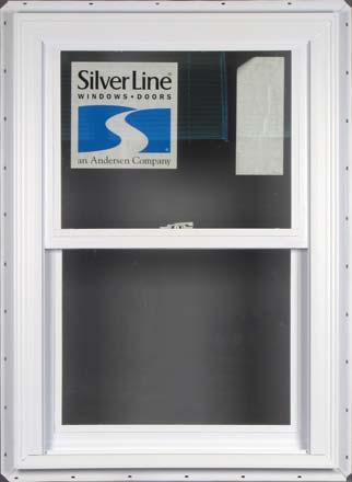 PREFERRED DOUBLE-HUNG WINDOW The Silver Line 3000 Series double-hung window is designed with classic architectural details to create