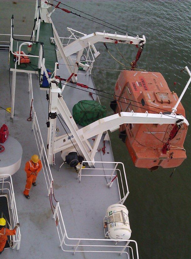 15. LIFTING APPLIANCES AND LIFTING GEAR LSA lifting appliances Lifting appliances used in association with any lifesaving appliance (rescue boat or davit-launched liferaft) are subject to testing in