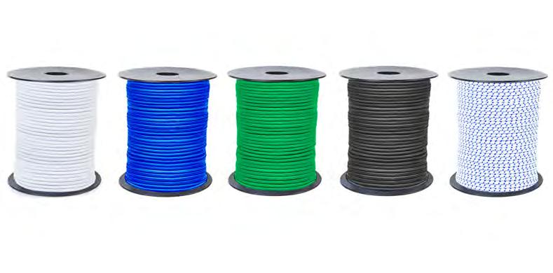 Shock Cord and Bungees Ref Product Pack Q ty Colour BUN BUN1 BUN2 BUN3 BUNW BUNW2 BUNW3 SHOCK SHOCK2 SCHOOK8/100 SCHOOK8/60 SC3/*/50 SC3/* SC6/*/20 SC6/*/50 SC6/ * SC8/*/20 SC8/*/50 SC8 / * SC10/*