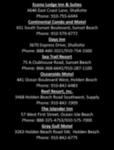 910-842-6483 Reef Resort, Inc.