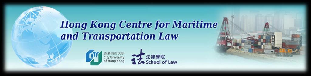 Working Paper Series MARITIME PIRACY: A Hong Kong Perspective CITY