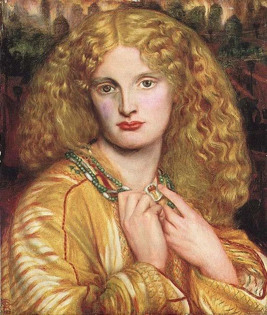 Helen of Troy became the face