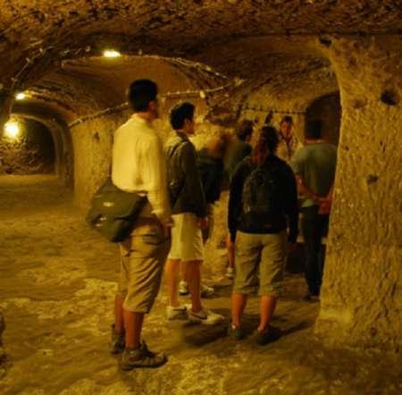 Daily Tours Green Tour Depart from your hotel, for Derinkuyu Underground city to visit the huge refugee settlement carved by early Christians.