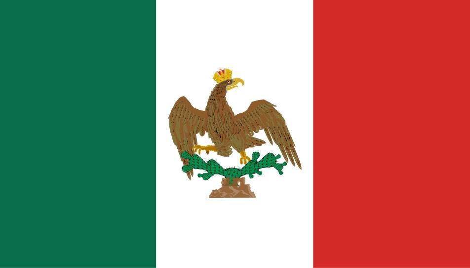 Mexico gains its independence in 1821.