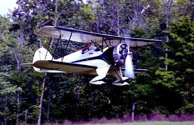 One example: this lovingly restored Waco QCF, owned and flown by aerodrome pilot Dan Taylor.