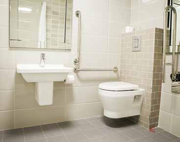 The width of the floor space at the user s left side of the toilet is 178cm. The length of the floor space in front of the toilet is 34cm (on right-hand side).