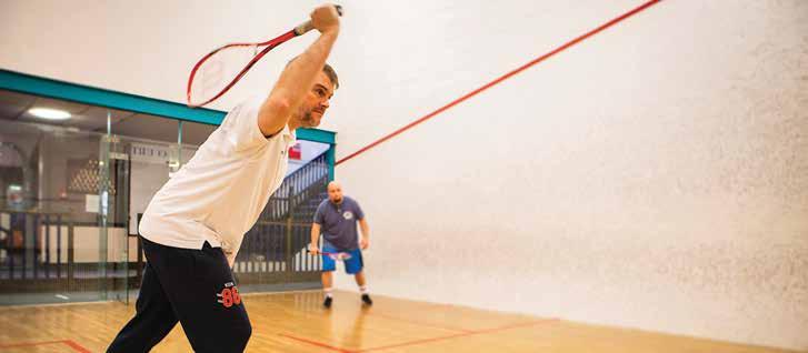 2 squash courts Squash Court Length: 9750 mm plus or minus 10mm. Squash Court Width: 6400 mm plus or minus 10mm. Squash Court Height: 5640mm.