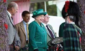 Her ancestors still keep her tradition of patronage of the Braemar Gathering, on the first Saturday of September.