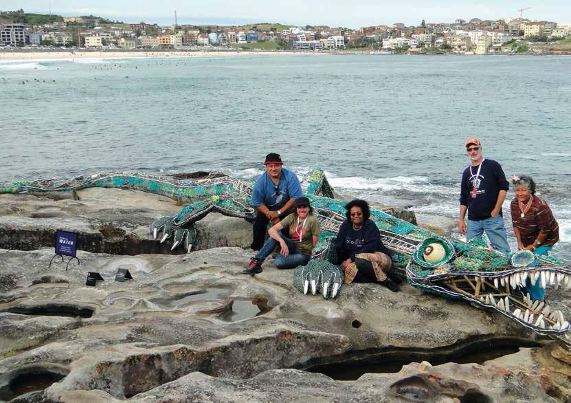 VISUAL ART Ghost Net Weavers Indigenous artists from remote communities weave ghost nets, creating works of art from cast-off fishing nets collected from the waters and beaches.