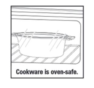 Do not use lid if chipped, cracked, or severely scratched. Do not use abrasive cleansers or metal scouring pads. The die-cast cookware is ovenproof. The lid is not ovenproof.