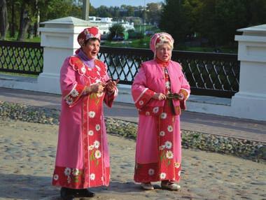 Waterways of the Tsars Aboard Volga Dream June 8 17, 2017 Street singers in Uglich, photo by Larry Koester An optional three-night prelude in Moscow is offered from June 5-9. U.S. Departure Thursday, June 8 Depart the U.