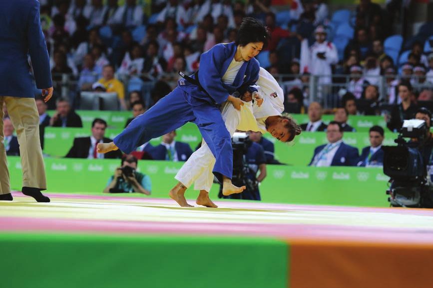 Rio. Semi-final fight over Japanese judoka