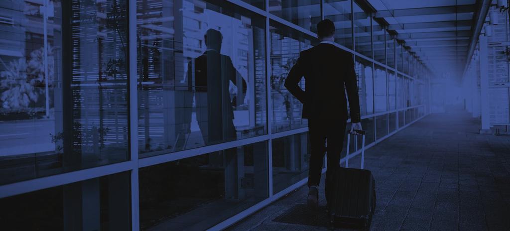 THE CYBER RISK TO BUSINESS TRAVELERS For attackers, it is infinitely easier to access and exploit data from devices connected to Wi-Fi in an airport than it is to do so within the confines of a