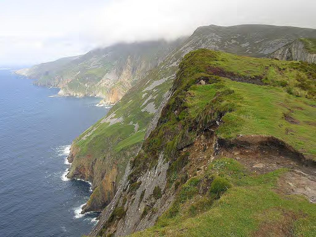 Slieve League, the Gaeltacht (native Irish speaking area) & Donegal Town Slieve League, Europe s tallest cliffs boast breathtaking views over Donegal Bay and Raithlin Island.