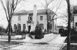 In 1894 the clubhouse became the temporary quarters for Lake Harriet School and the Union Sunday school. It was destroyed by fire in 1901. 4025 Linden Hills Boulevard.