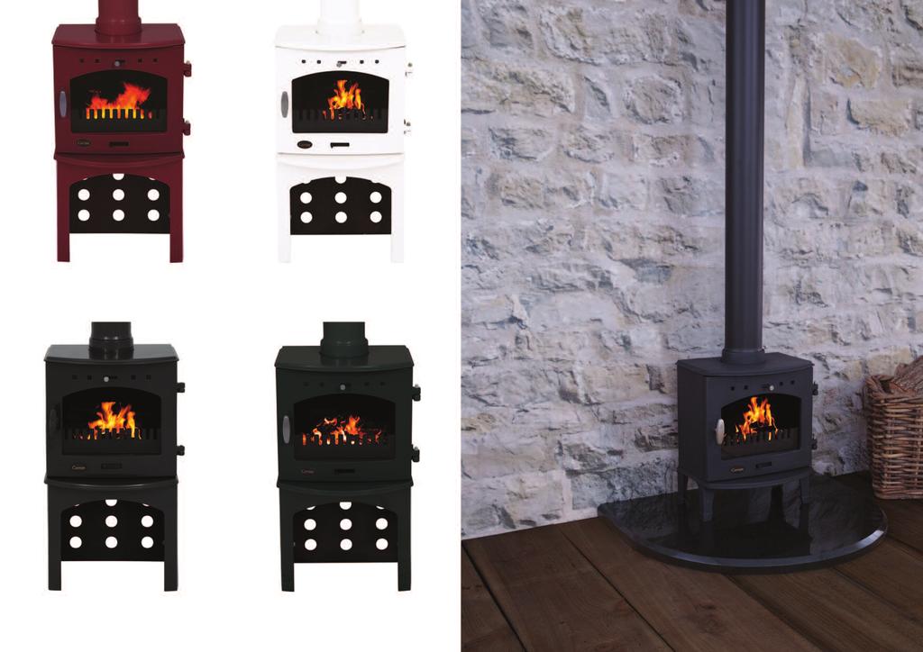 Stove Features Approved for use in smoke exempt zones when burning Carron Stove (4.
