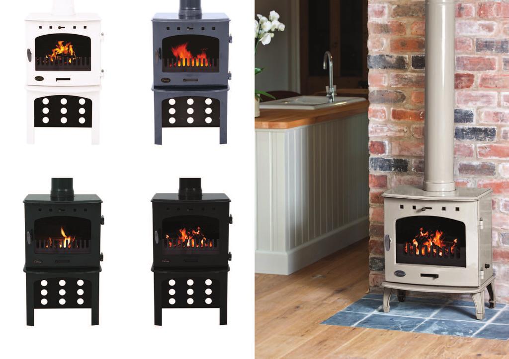 Stove Features Approved for use in smoke exempt zones when burning Carron Stove (7.3kW) 79.