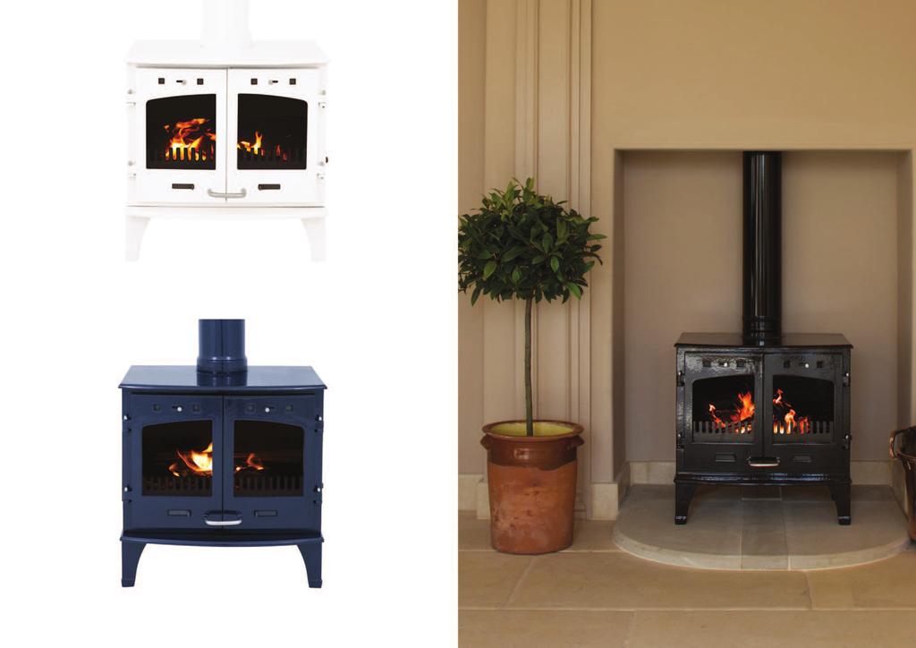 Stove Features Approved for use in smoke exempt zones when burning Carron Stove (11kW) 77.