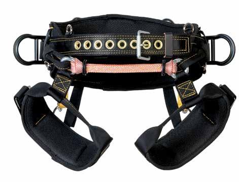 POSITIONING SADDLES 08-01085 Front View 08-01085 Rear View WLC-700 Saddle High-end styling combines comfortable leg straps with an easy-to-inspect sewn webbing suspension bridge for a saddle that