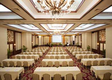 MEETINGS & EVENTS We offer you the finest venues, facilities and services for all your special events.