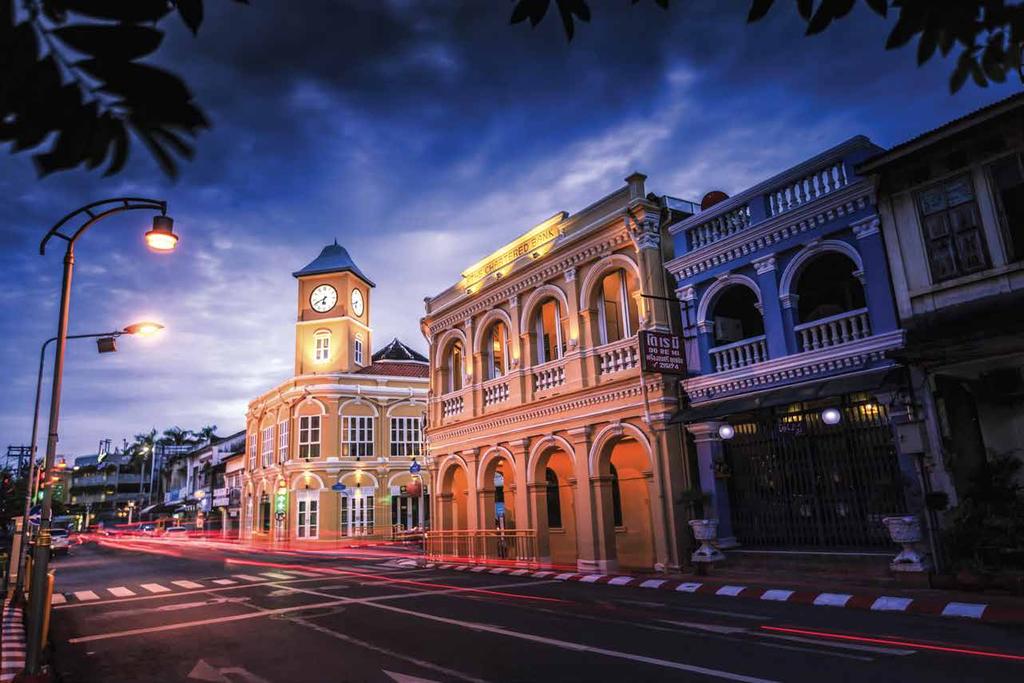 PHUKET TOWN Open Daily (all hours) Visit the old town for heritage buildings