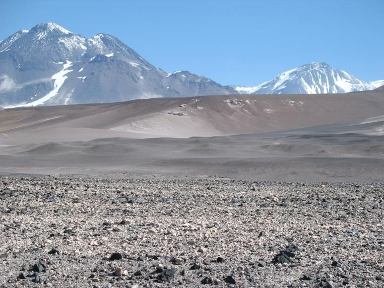 planet! About Ojos del Salado Situated on the Argentina-Chile border, Nevado Ojos del Salado, the "water source of the salty river, is the highest volcano in the world 6,893m.