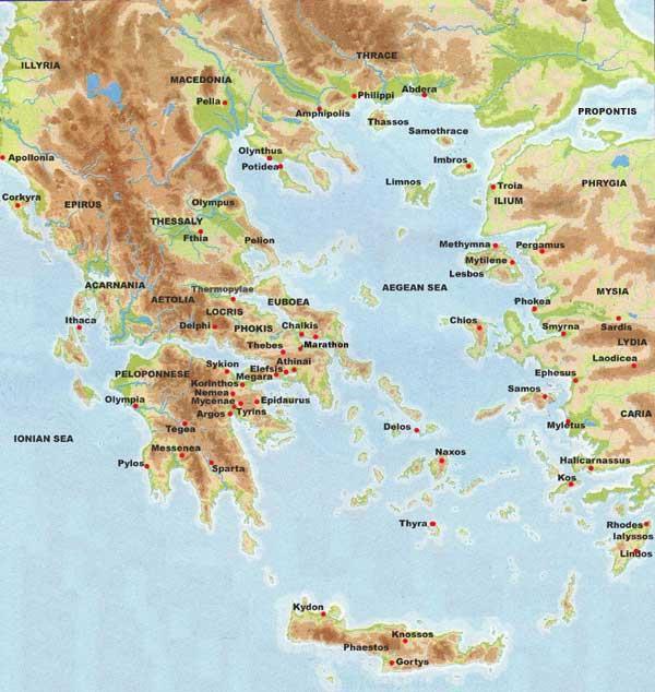 How did the natural environment influence the development of Greek civilization?