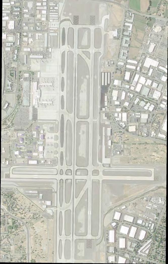 Reno Flying Service Taxiway L City of Sparks T-Hangars (Rows C, D1 and D2) Atlantic Aviation Apron ACTC Cab Elevation = 195' AGL 7 M