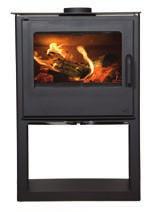 The Loxton has been built with efficiency in mind; its construction incorporates many of the latest techniques to ensure that your stove burns and smokeless fuels efficiently and cleanly.