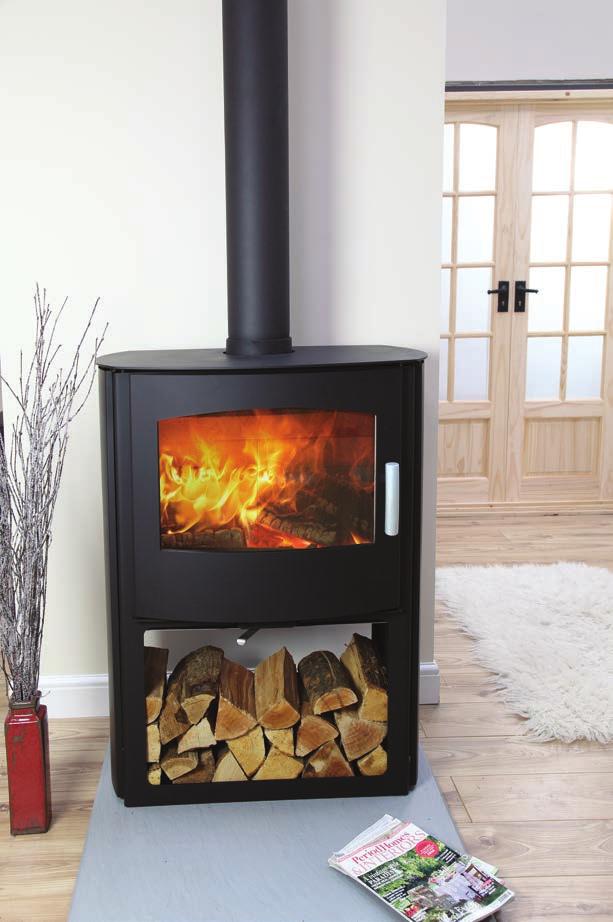 Churchill Logstore The Churchill logstore models are available in radiant and convection formats, both offer added height and physical presence to the stove.