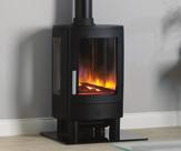 With four whisper quiet settings - high flame, medium flame, low flame and smouldering embers, there