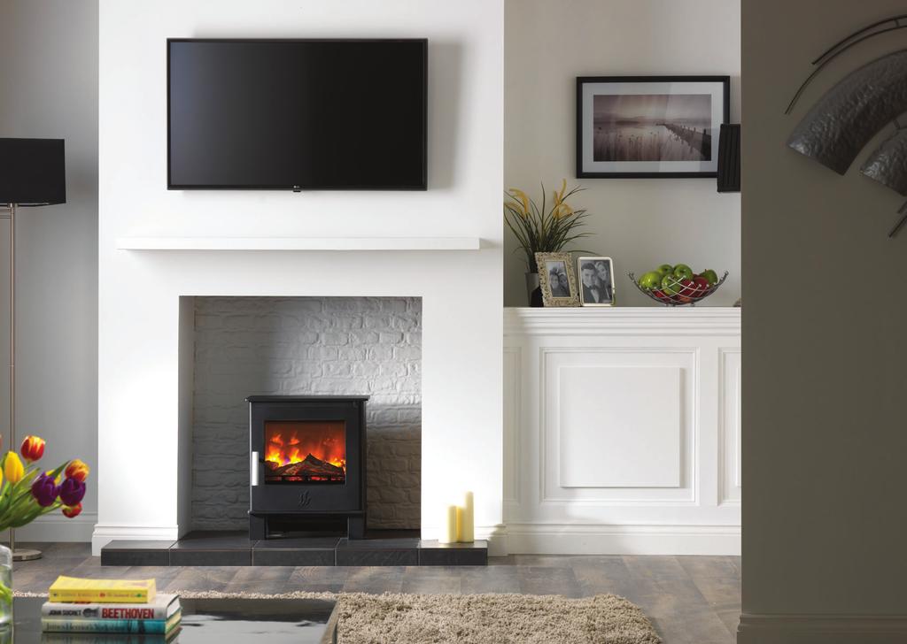 MALVERN kw The MALVERN features contemporary styling and is suitable for a wide range of home and conservatory settings, being the most compact stove in the range.