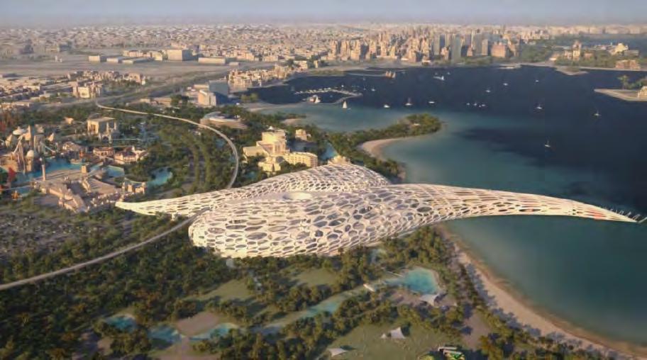CASE STUDY DESTINATION RESORT, DOHA, QATAR Appointed through ASGHAL, the Qatar Public Works Authority on behalf of His Excellency The Prime Minister 90 hectare brown field site