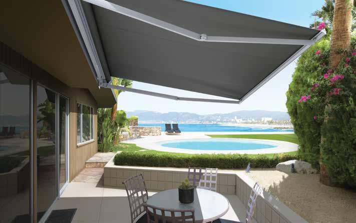 Folding Arm Awnings Open Roller Ventura Awning The Ventura Folding Arm Awning offers the very best in the Open Style awning